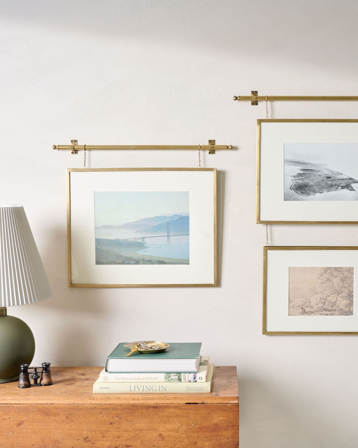 Mavelle Colleen Brass Rail Picture Frame picture frame - Alternate View